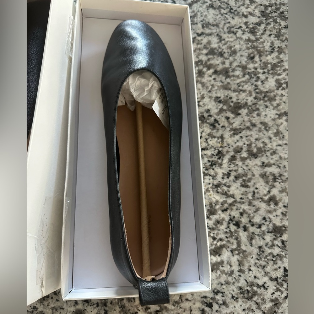 QUINCE leather ballet flats